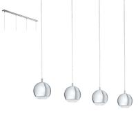 158-12349  LED 4 Light LED Pendant Ceiling Light Chrome