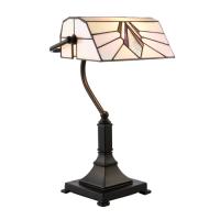 364-12408 Annetta LED Tiffany Bankers Table Lamp