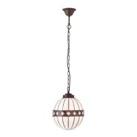 363-12413 Ferroni LED Tiffany 1 Light Small Pendant Ceiling Light