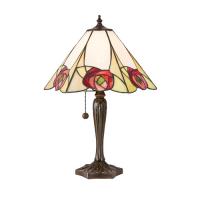 363-12447 Ezio LED Tiffany 1 Light Medium Table Lamp