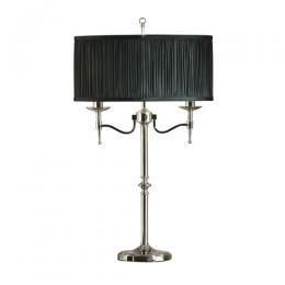 365-12491 Serena LED 2 Light Table Lamp Polished Nickel 