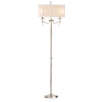 365-12525 Serena LED 2 Light Floor Lamp Polished Nickel