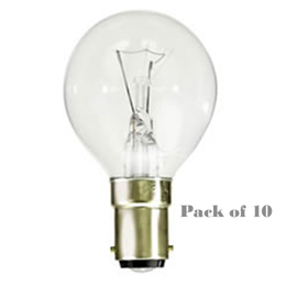 Lamps 130  25wt SBC Clear 45mm Golf Ball 