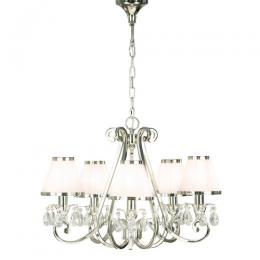 365-12606 Olivieri LED 5 Light Ceiling Light Polished Nickel 