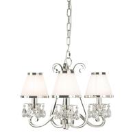 365-12607 Olivieri LED 3 Light Ceiling Light Polished Nickel