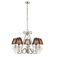 365-12609 Olivieri LED 5 Light Ceiling Light Polished Nickel