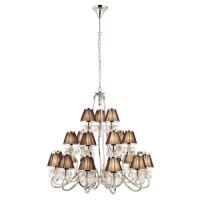 365-12613 Olivieri LED 21 Light Ceiling Light Polished Nickel