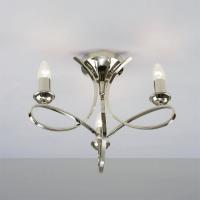 365-12684 Panizzi LED 3 Light Ceiling Light Polished Nickel