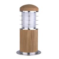 180-13054 Panetti LED Mini Bollard Light Marine Grade Stainless Steel and Teak