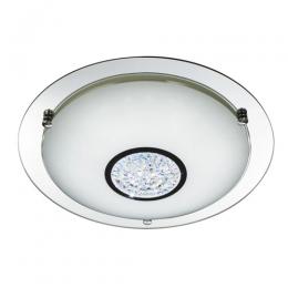 741-13229  LED Bathroom Ceiling Light Polished Chrome 