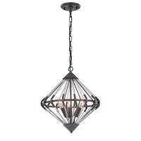 211-13245 Fiorino LED Designer Ironcraft Pendant Light Antique Ironwork