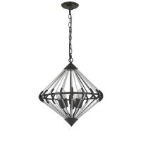 211-13246 Fiorino LED Designer Ironcraft Pendant Light Antique Ironwork