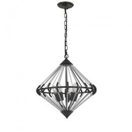 211-13246 Fiorino LED Designer Ironcraft Pendant Light Antique Ironwork 