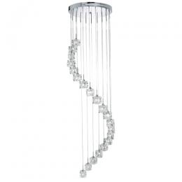 741-13336 Incerti 20 Light Ceiling Light Polished Chrome 