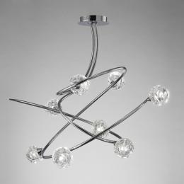 358-13337 Melato 8 Light Ceiling Light Polished Chrome 