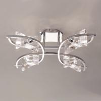 358-13368 Letezia 4 Light Ceiling Light Polished Chrome