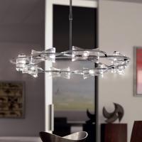 358-13375 Letezia 8 Light Ceiling Light Polished Chrome