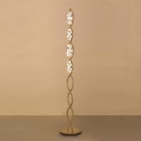 358-13393 Letezia 4 Light Floor Lamp Antique Brass