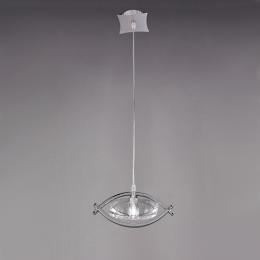 358-13394 Letezia LED 1 Light Pendant Light Polished Chrome 