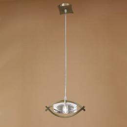 358-13395 Letezia LED 1 Light Pendant Light Antique Brass 