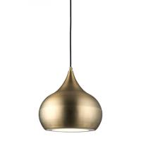 733-13443  Pendant Ceiling Light Soft Matt Antique Brass