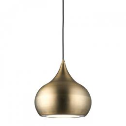 733-13443  Pendant Ceiling Light Soft Matt Antique Brass 