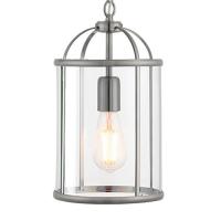 734-13478  1 Light Lantern Satin Nickel