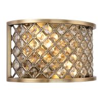 733-13481  2 Light Wall Light Antique Brass