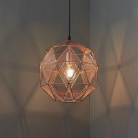 733-13499  Pendant Ceiling Light Copper Plate