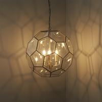 733-13508  3 Light Pendant Light Antique Brass