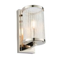 733-13521  1 Light Wall Light Bright Nickel Plate