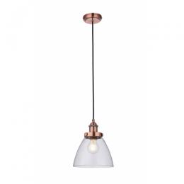 734-13535  Pendant Ceiling Light Aged Copper 