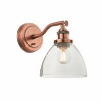 734-13536  Wall Light Aged Copper