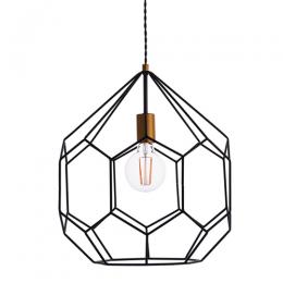 733-13567  Pendant Light Matt Black 