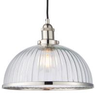 734-13571  Pendant Ceiling Light Bright Nickel Plate