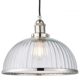 734-13571  Pendant Ceiling Light Bright Nickel Plate 