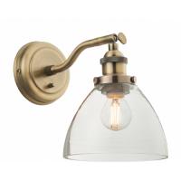 734-13583  Wall Light Antique Brass