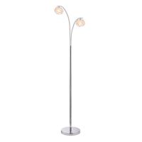 734-13587  Floor Lamp Polished Chrome