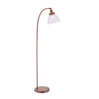 734-13591  Floor Lamp Aged Copper