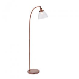 734-13591  Floor Lamp Aged Copper 