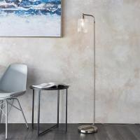 733-13648  Floor Lamp Brushed Nickel