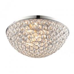 734-13693 CATRIONA Crystal Bathroom Ceiling Light Polished Chrome 