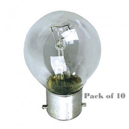 Lamps 140  25wt BC Clear 45mm Golf Ball 