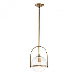 186-13784 Sonego Pendant Ceiling Light Heritage Brass 