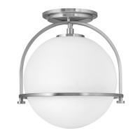 186-13794 Sonego Flush Ceiling Light Brushed Nickel