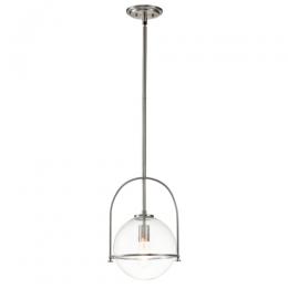 186-13796 Sonego Pendant Ceiling Light Brushed Nickel 