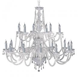 741-1543 Barley LED 18 Light Crystal Chandelier 