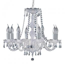 741-1619 Barley LED 8 Light Crystal Chandelier 