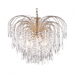 741-1622 Vincenza LED 5 Light Crystal Ceiling Light 