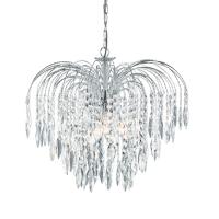 741-1623 Vincenza LED 5 Light Crystal Ceiling Light